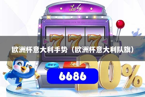 欧洲杯意大利手势（欧洲杯意大利队旗）