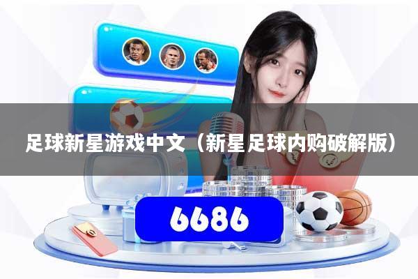 足球新星游戏中文（新星足球内购破解版）